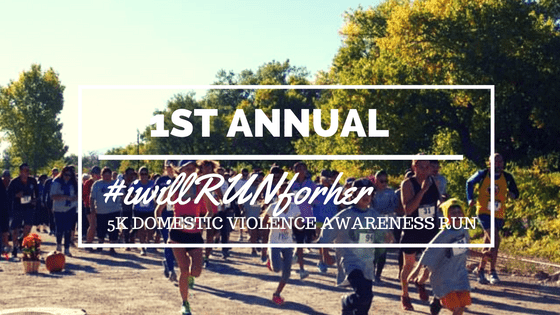 CSVANW held it's 1st Annual #iwillRUNforher DV Awareness Run!